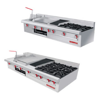 MÓDULOS DE COCCIÓN DE MESA