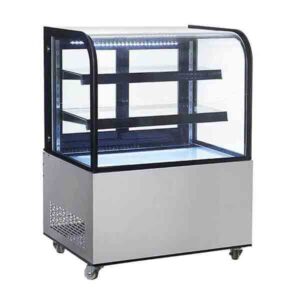 Vitrina Refrigerada de Cristal Curvo – Migsa ARC-370Y