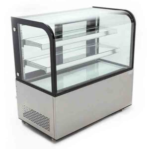 Vitrina Refrigerada de Cristal Curvo – Migsa ARC-470Y