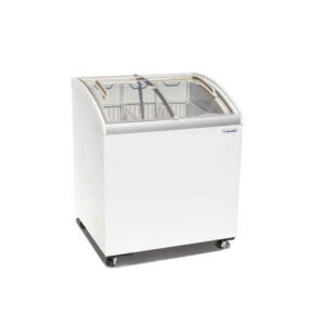 Congelador Horizontal de Puertas Corredizas Cristal Curvo – Metalfrio – CHC200