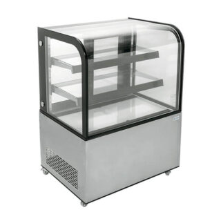 Vitrina Refrigerada de Cristal Curvo – Migsa ARC-270Y