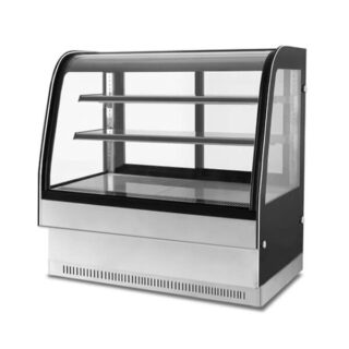 Vitrina Refrigerada de Cristal Curvo – Migsa GN-1200C2
