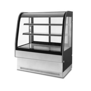Vitrina Refrigerada de Cristal Curvo – Migsa GN-900C2