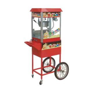 Fabricadora de Palomitas Eléctrica con Carro – Migsa HP-BC-A