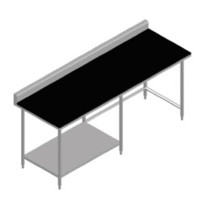 Mesa de amasijo con medio entrepaño