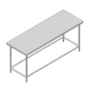 Mesa de Trabajo en Isla