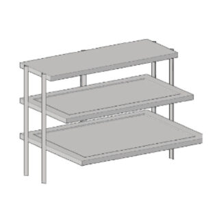 Repisa para Postres – Acero 201