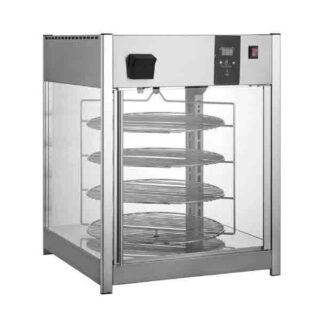 Exhibidor y Calentador de Pizza con Humedad – Migsa RTR-158L