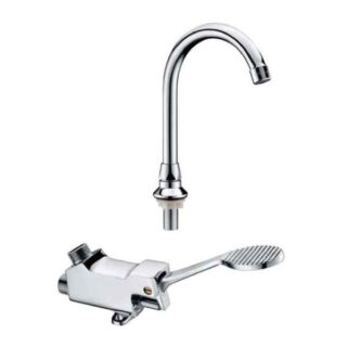 Válvula de Pedal Sencilla a Piso (Set) – Migsa 6615A