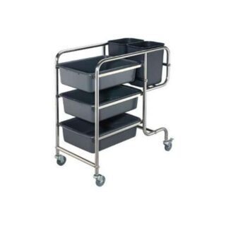 Carro Recolector de Loza Sucia – Migsa – RTC-5B